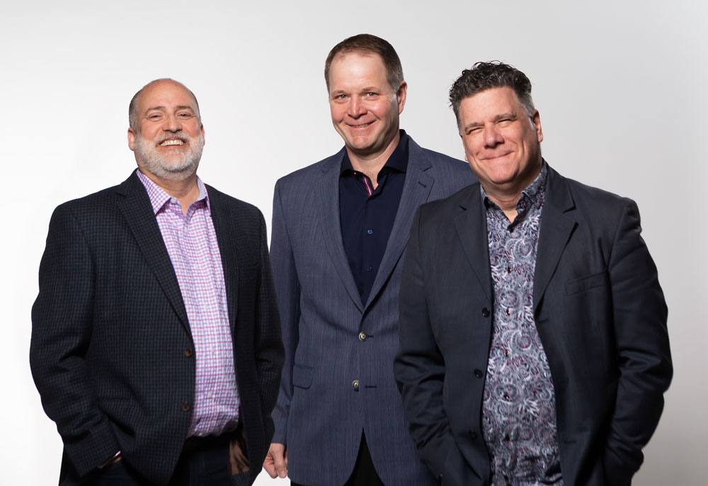 Craig Fleming, CTO; Dennis Ambrose, CEO; Scott Harwood, CXO; Strathcona Solutions Inc.